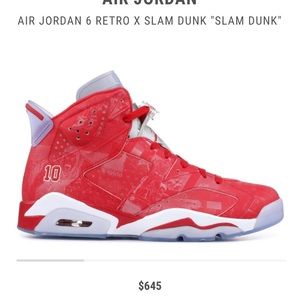 Air Jordan Retro Slam Dunk 6’s